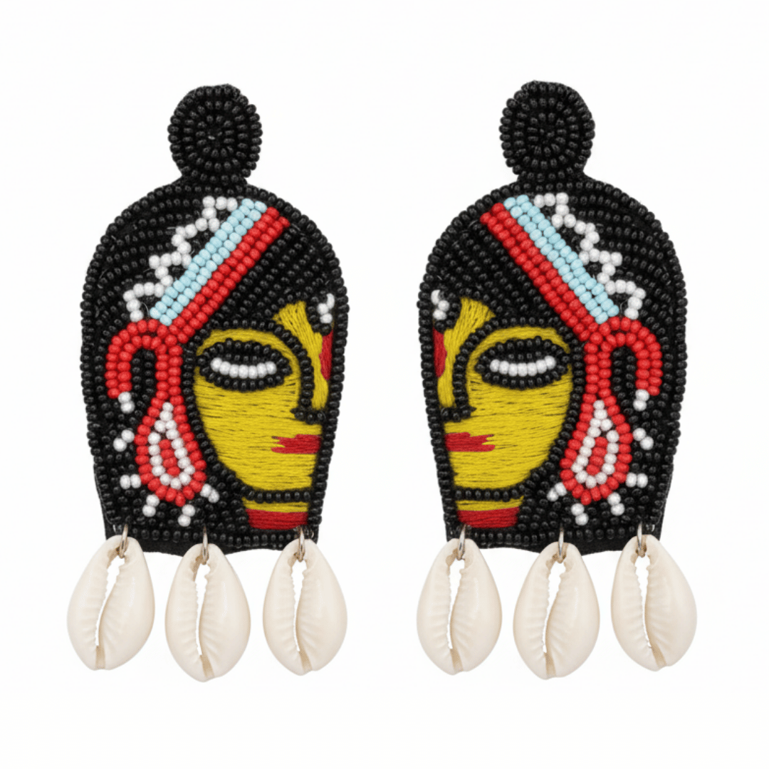 Pink-&-Multicolor-Petal-Stud-Earrings-–-Boho-Festival-Jewelry-for-Women